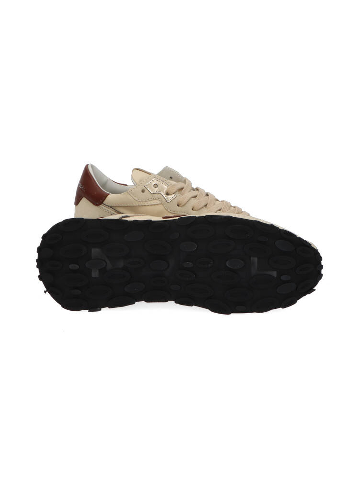Beige lage sneakers Tropez Haute low Philippe Model