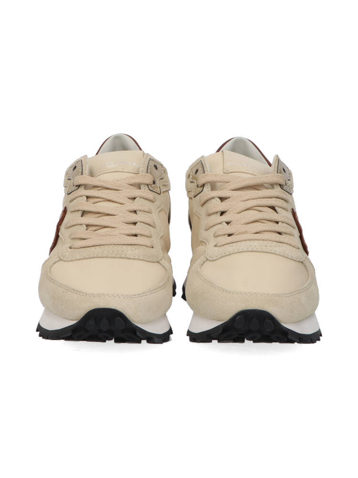 Beige lage sneakers Tropez Haute low Philippe Model