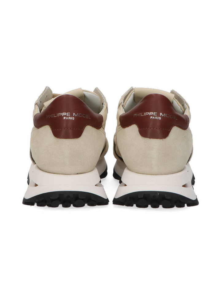 Beige lage sneakers Tropez Haute low Philippe Model