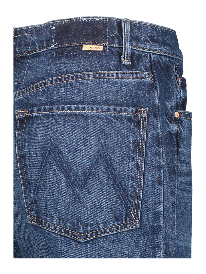 Blauwe loose fit jeans Mother
