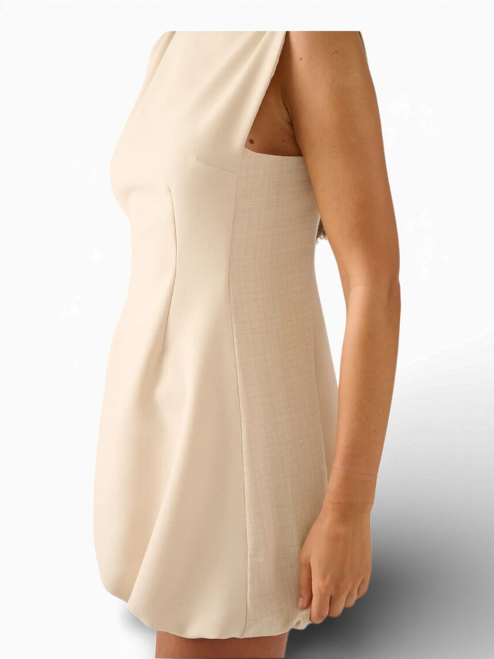 Ecru kleedje Tizia Oscar