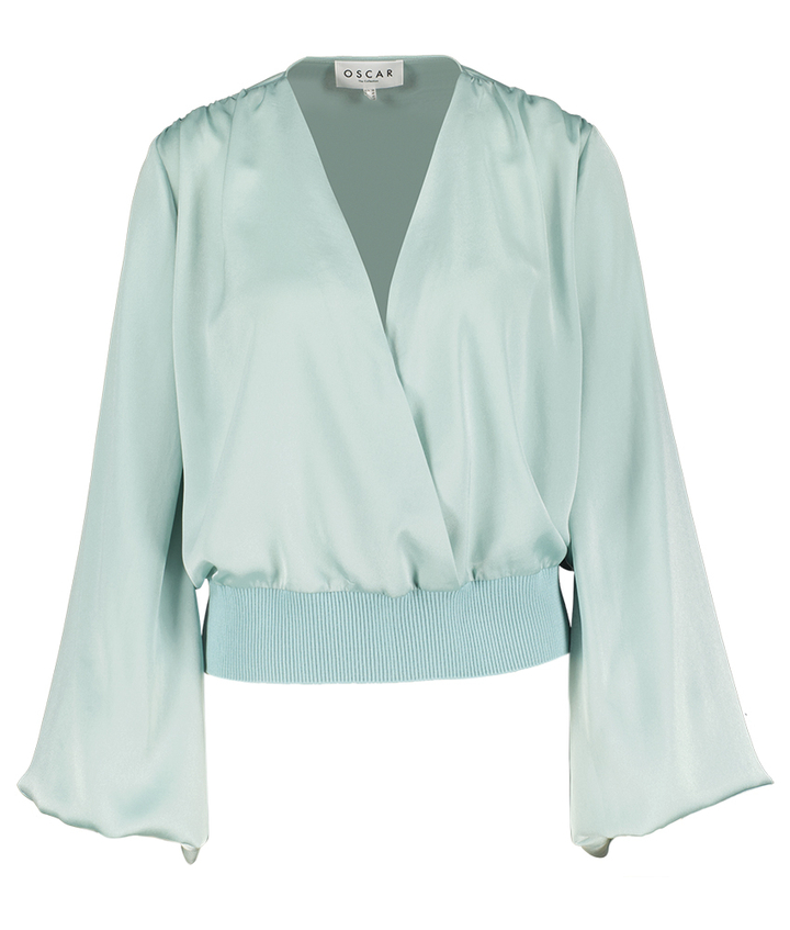 Muntkleurige bloes Michelle Oscar 