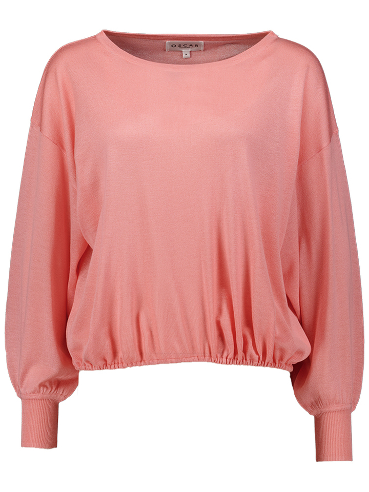 Roze trui met ronde hals Otis Oscar