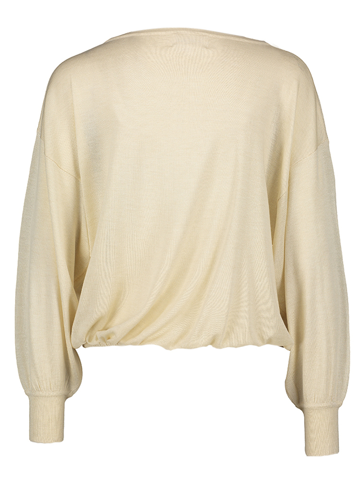 Beige trui met ronde hals Otis Oscar
