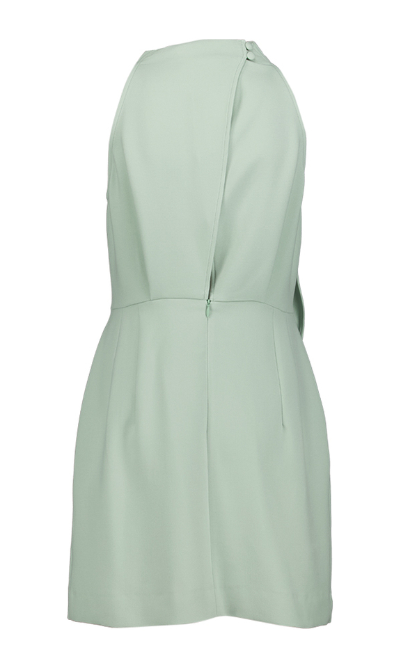Groene korte jurk zonde mouwen Braga Oscar