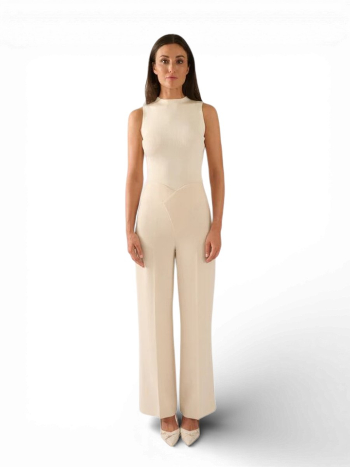 Ecru broek Quartz Oscar 