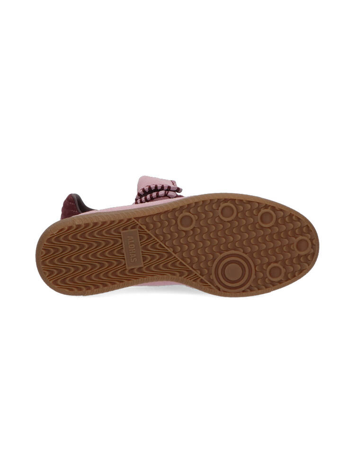 Suede pink lage sneakers Alohas 