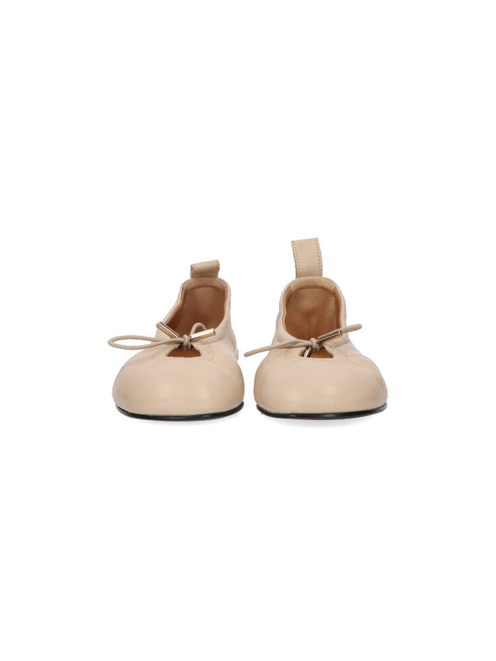 Cream ballerina's Alohas 