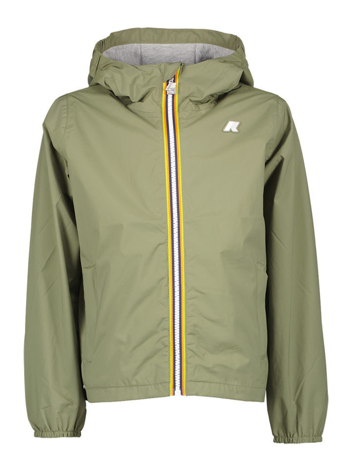 Groene regenjas K-Way 