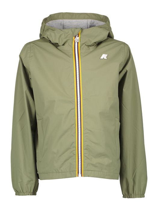 Groene regenjas K-Way