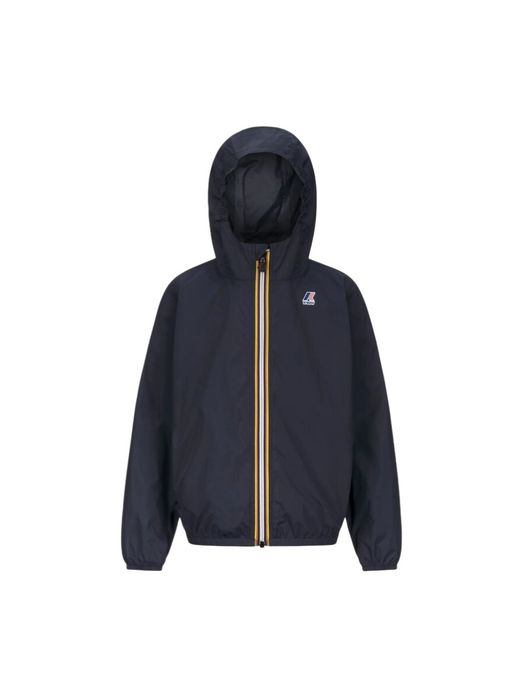 Donkerblauwe regenjas Claude K-way