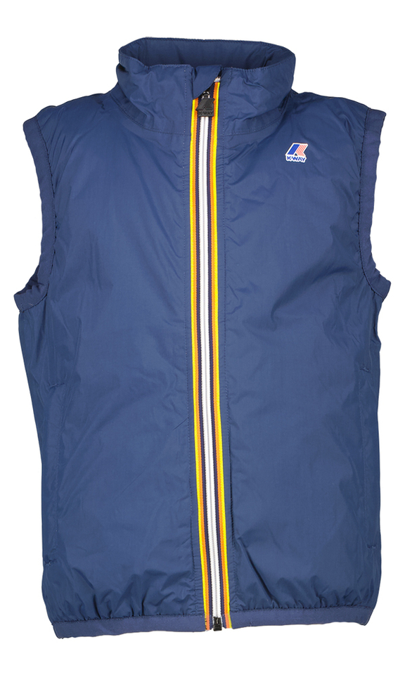 Donkerblauwe bodywarmer K-way
