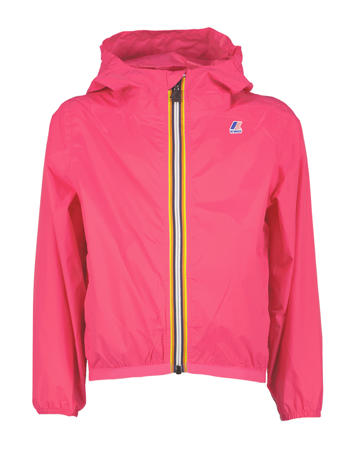 Roze regenjas Le Vrai Kway 