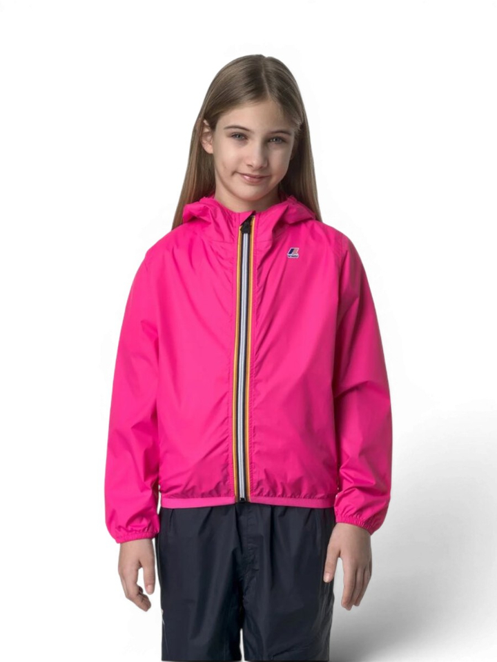 Roze regenjas Le Vrai Kway