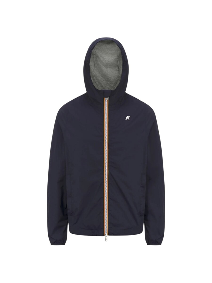 Donkerblauwe regenjas Jack Stretch Kway