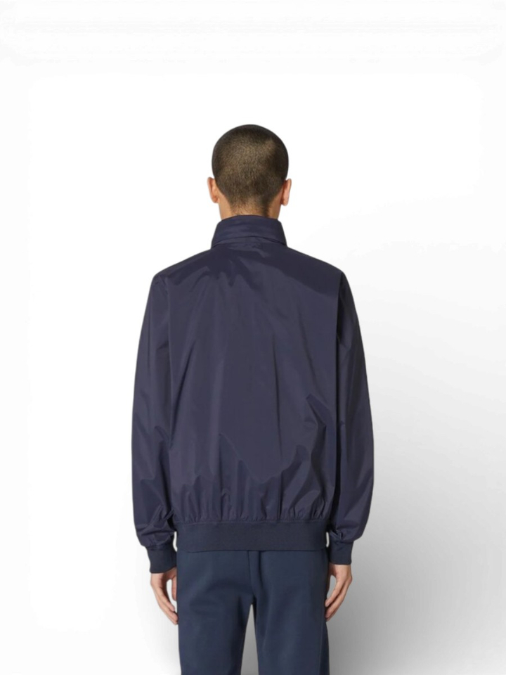 Donkerblauwe regenjas Amaury Stretch Kway