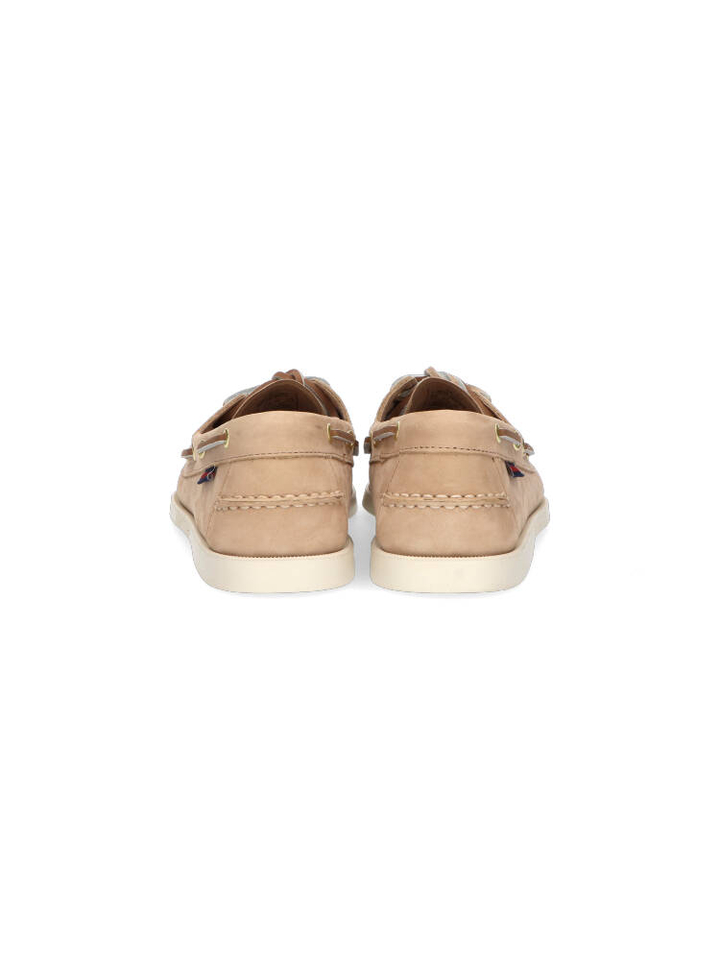 Beige camel docksides Sebago 