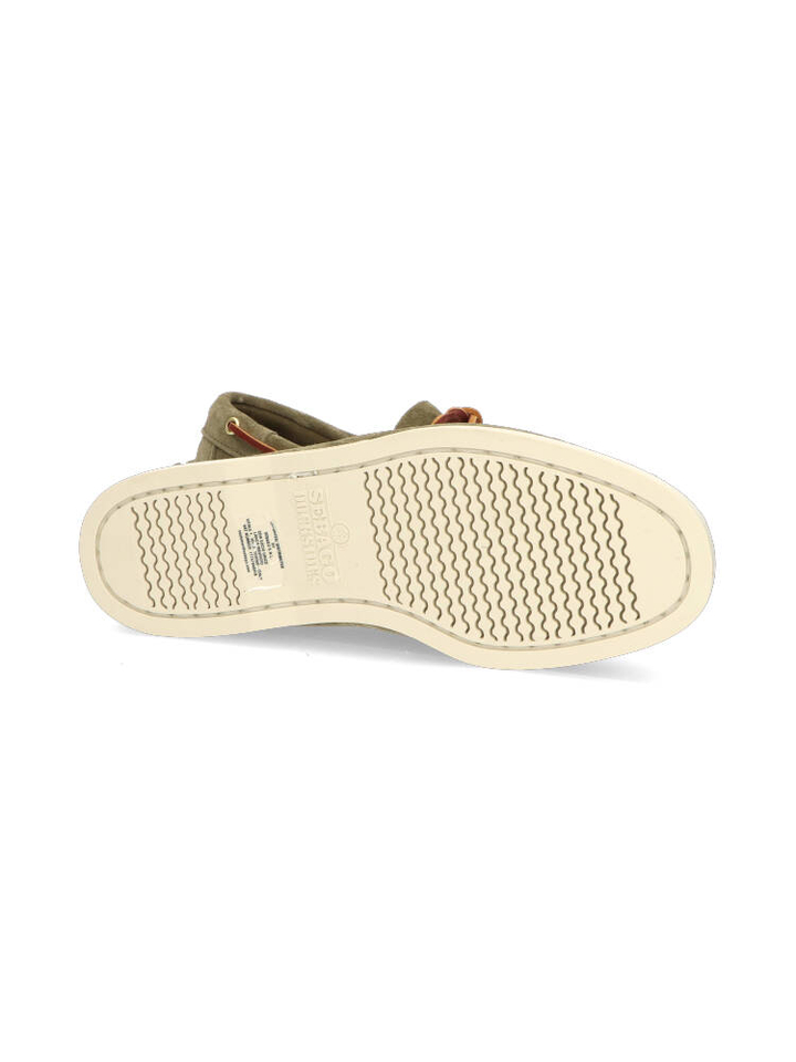 Kaki groene docksides Sebago 