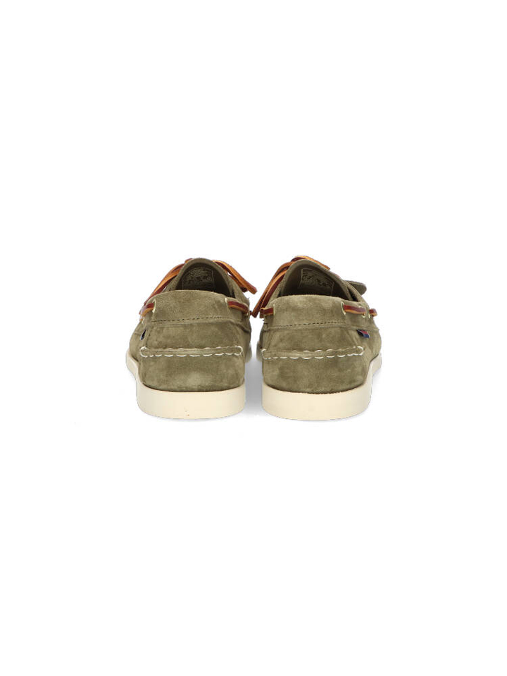 Kaki groene docksides Sebago 