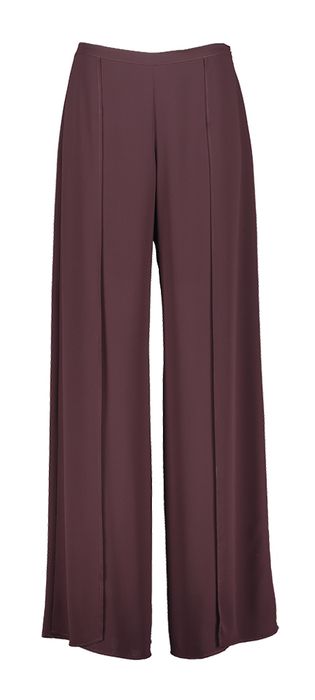 Bruine losvallende broek Diani Gallesi