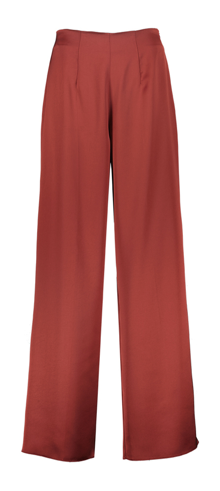 Roestkleurige broek Diana Gallesi 