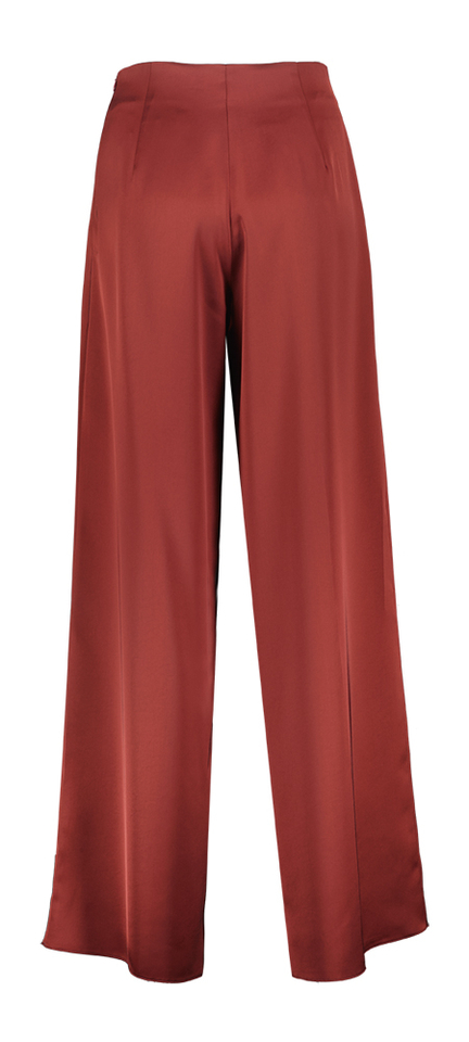 Roestkleurige broek Diana Gallesi 