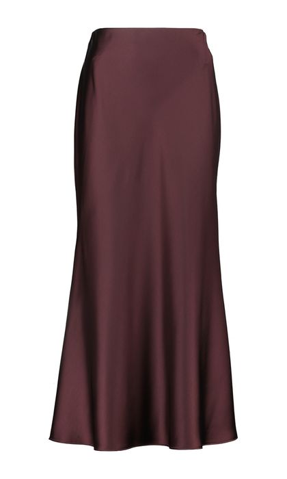 Auberginekleurige rok Diana Gallesi