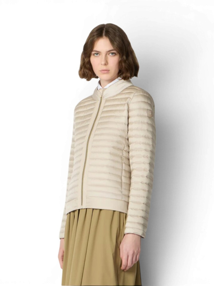Beige korte jas Alyssa Iris Save The Duck
