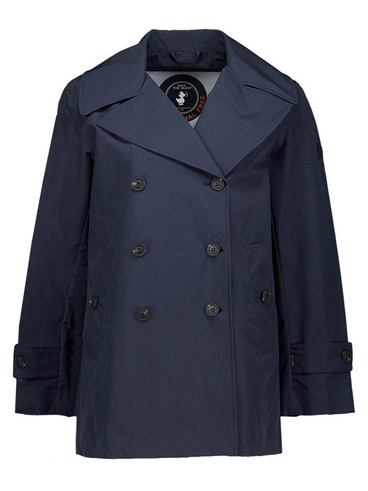 Donkerblauwe regenjas Sofi Grin Save The Duck