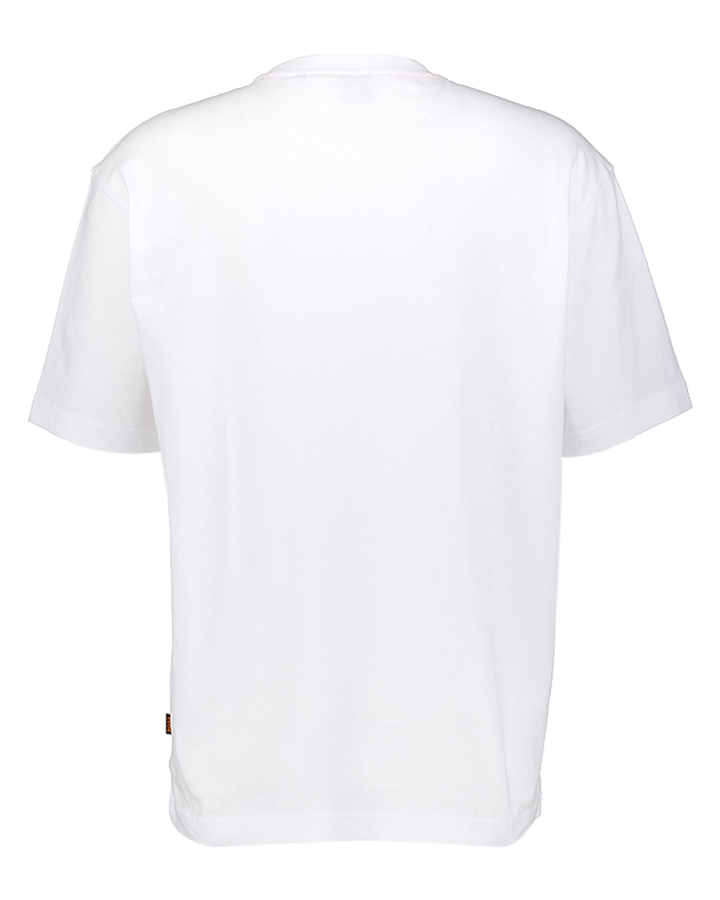 Witte katoenen t-shirt Hugo Boss 