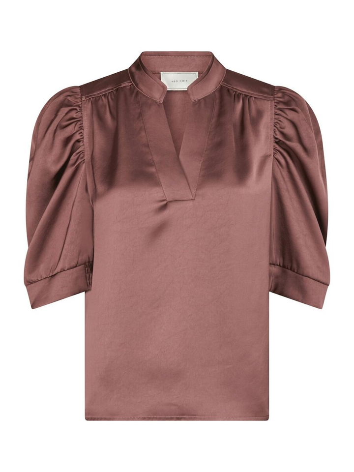 Roze blouse met pofmouw Roella Neo Noir