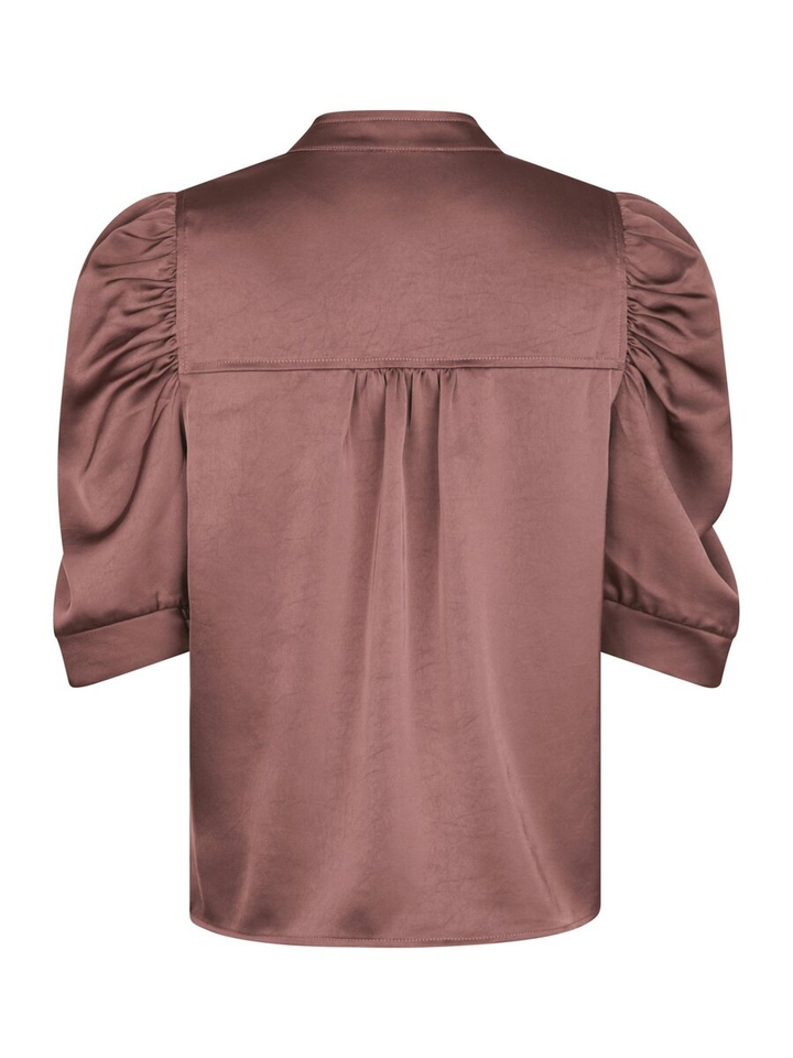 Roze blouse met pofmouw Roella Neo Noir