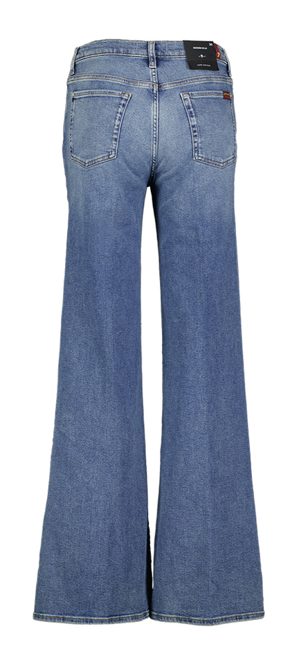 Blauwe flare jeans For All Mankind