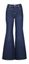 Donkerblauwe flared jeans For All Mankind 