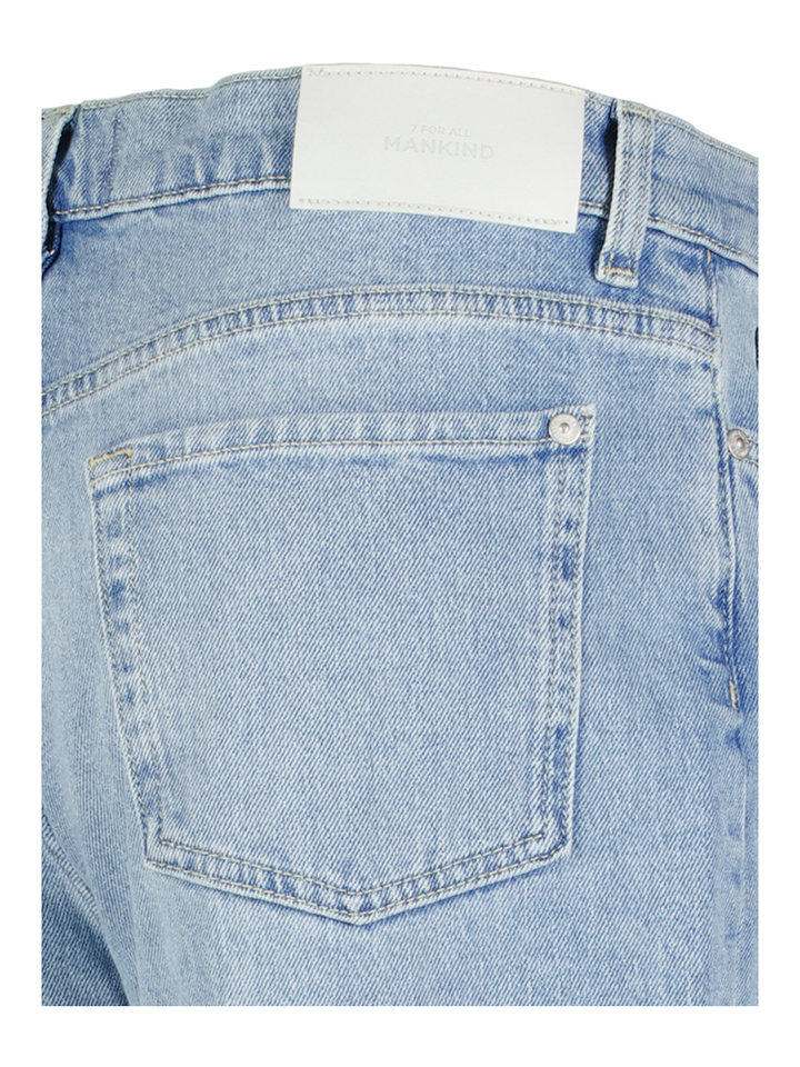 Blauwe jeans flare For All Mankind