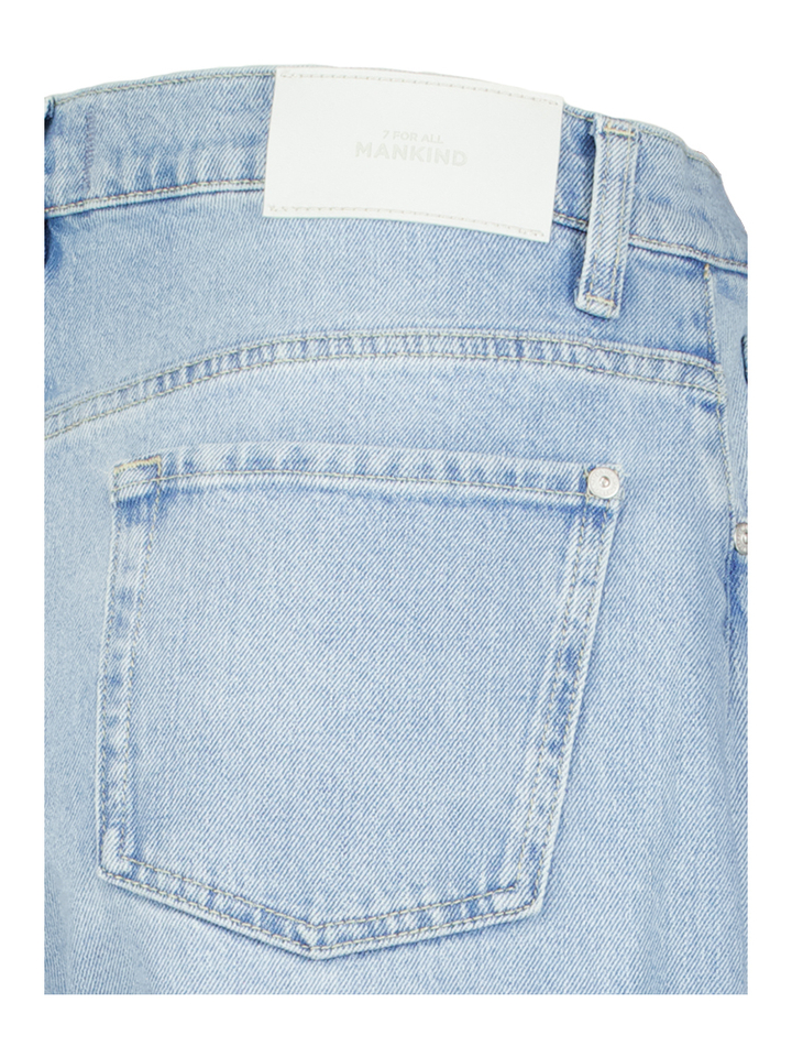 Blauwe mom jeans For All Mankind 