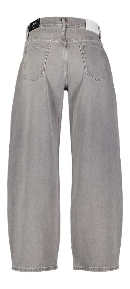 Grijze mom jeans For All Mankind