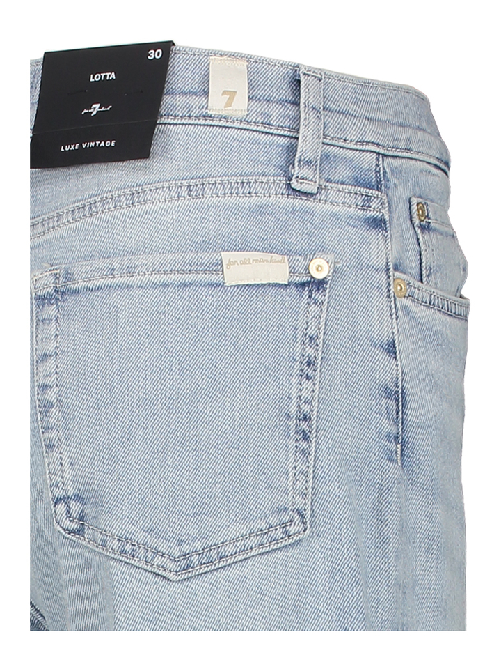 Blauwe jeans flare For All Mankind