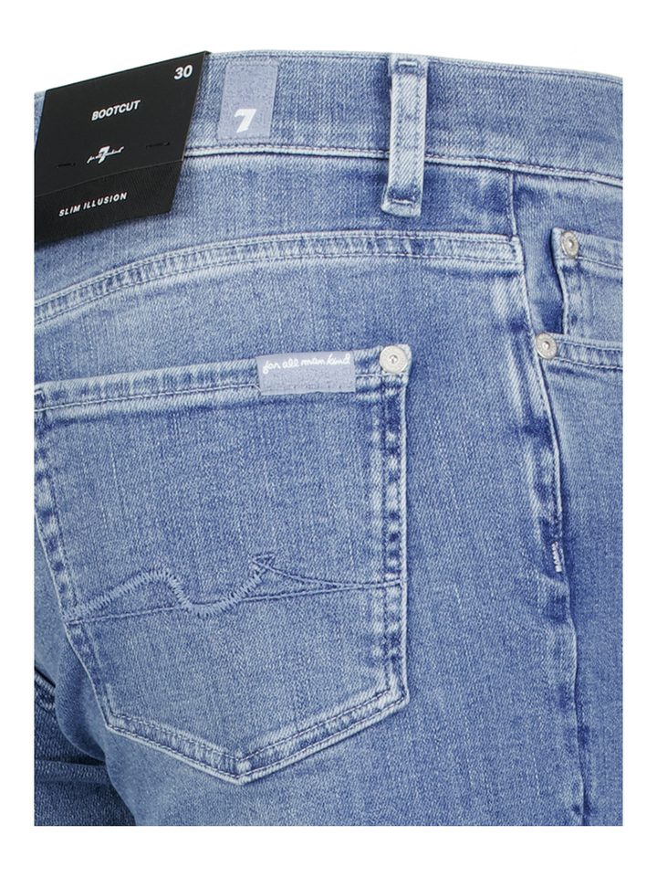 Blauwe bootcut jeans For All Mankind