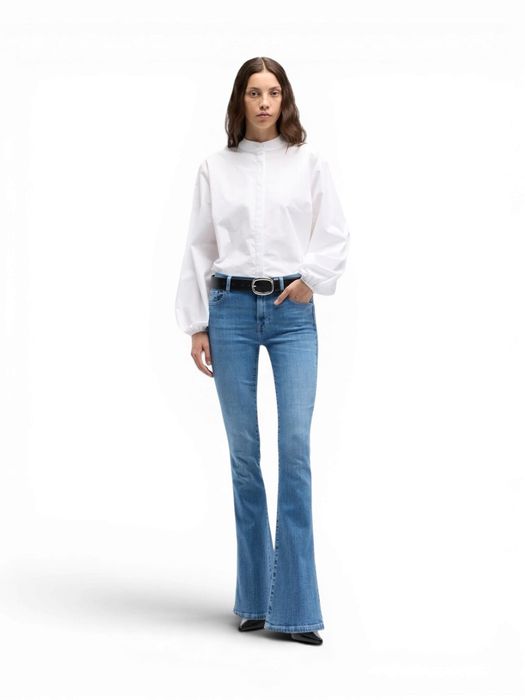 Blauwe bootcut jeans For All Mankind