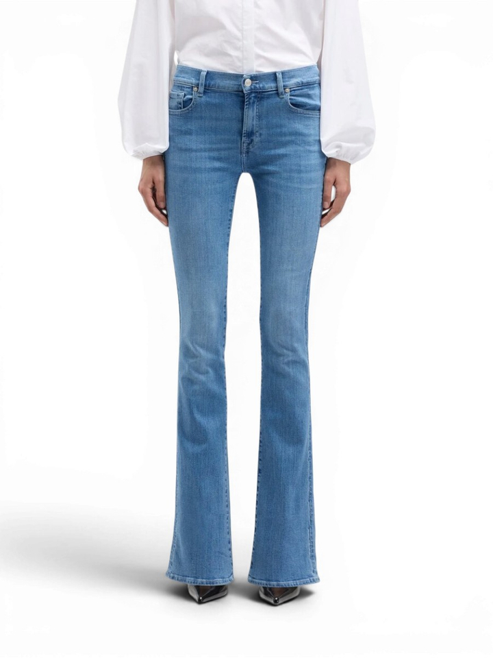 Blauwe bootcut jeans For All Mankind