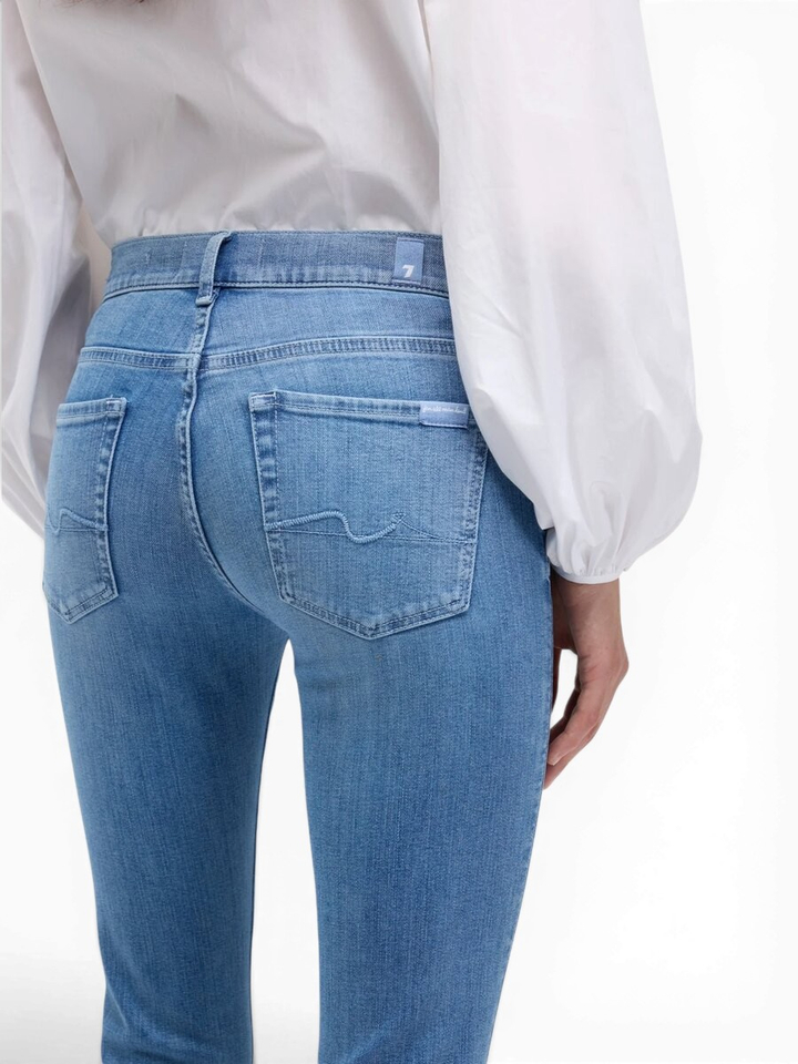Blauwe bootcut jeans For All Mankind