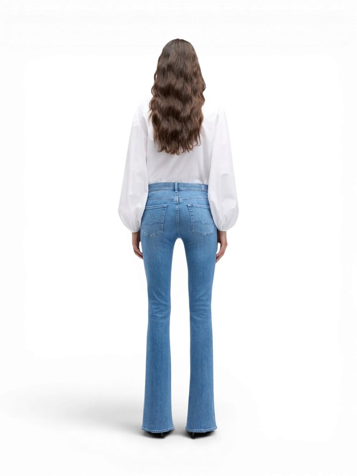 Blauwe bootcut jeans For All Mankind