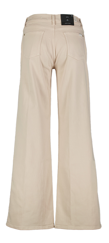 Beige flare jeans For All Mankind