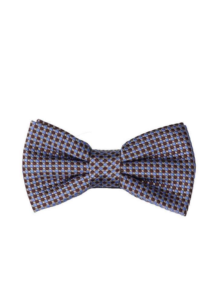 Blauwe strik met details Profuomo 