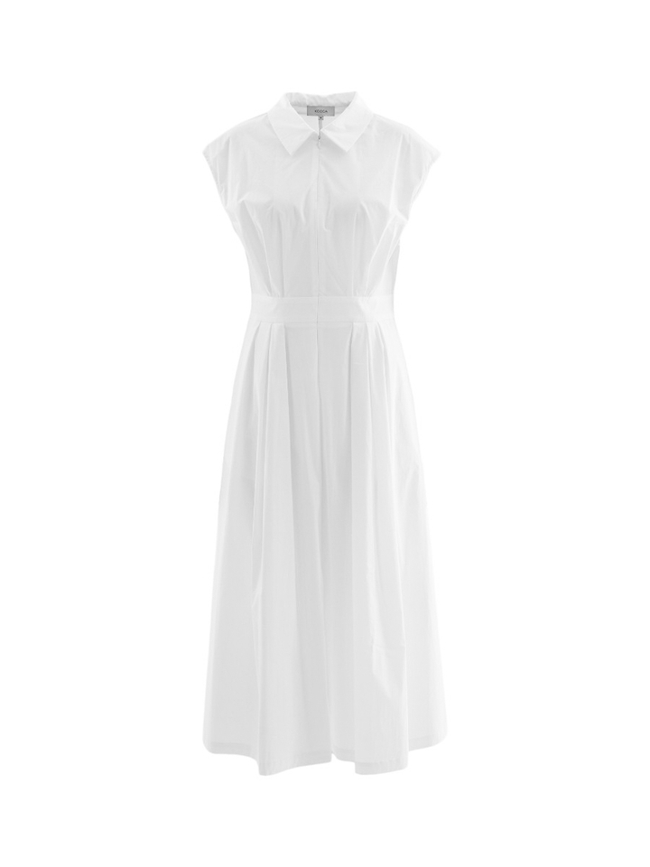 Witte jurk met kraag Reimund Kocca