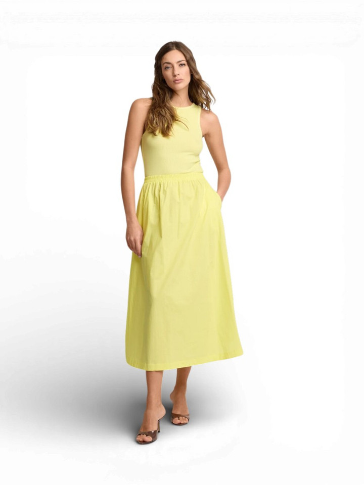 Gele midi-jurk Neirus Kocca