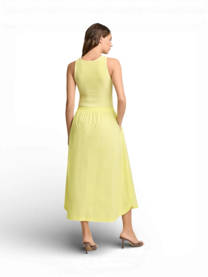 Gele midi-jurk Neirus Kocca