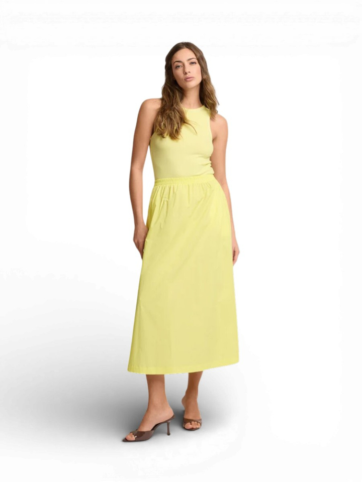 Gele midi-jurk Neirus Kocca