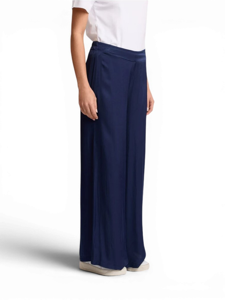 Donkerblauwe geklede broek Calador Kocca